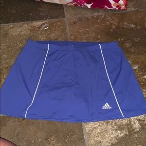 Periwinkle Adidas “tennis skirt”